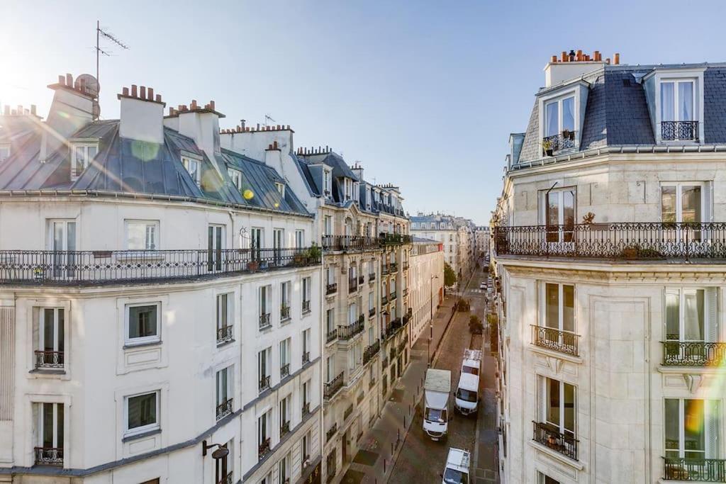 Nice Flat With Billard And View Paris Bagian luar foto